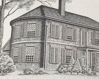 International Archive Print of President William Harrison's Home https://ctbids.com/#!/description/share/363996