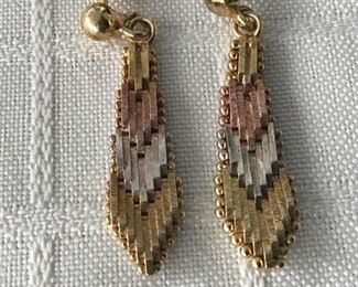 Gold and Silver Colored Pierced Earrings https://ctbids.com/#!/description/share/364020