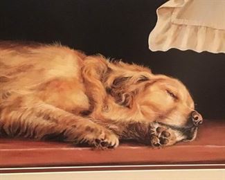 Dog Art - Golden Retriever https://ctbids.com/#!/description/share/364027