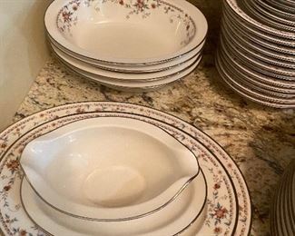 Noritake Ivory China Adagio
12 place settings plus lots of serving pieces
Our price $500. 