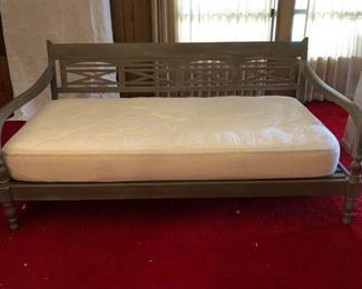 Dove Gray Wood Day Bed