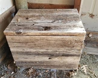 Wooden Chest Trunk Made from Deck to Truman's Island https://ctbids.com/#!/description/share/362502