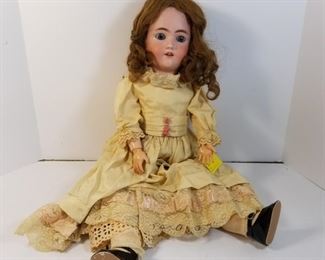Antique German Doll Bisque Head https://ctbids.com/#!/description/share/362535