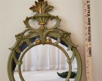 $30 - Item #6: Vintage decorative mirror. 