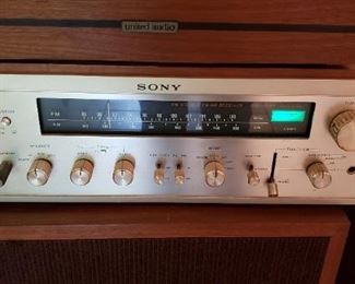 $85 - Item #21: Sony Stereo/Receiver. Turns on, did not test further. Knobs button all appear to turn  freely.