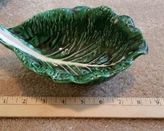$8 - Item # 54: Portugal Cabbage small bowl, has 1 chip. 