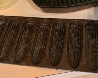$12 - Item #151: Cast iron cornbread pan