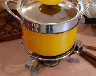 $10 - Item #170: Fondue pot, use with Sterno