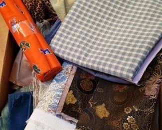 $12 - Item #197: Lot of fabric as shown