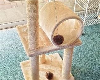 $20 - Item #201: Cat tree, about 36" tall