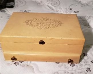 $15 - Item #215A: Vintage jewelry box only. Jewelry not included