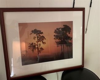 $15 - Item #235: Framed photograph, signed.