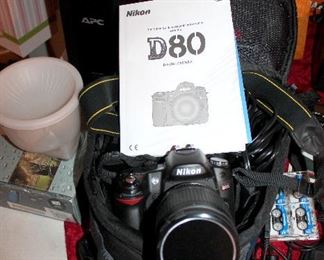 Nikon D80 DSLR camera
