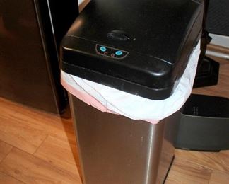 iTouchless motion sensor trash can