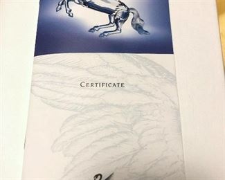1998 Swarovski Collectors Society "Pegasus"