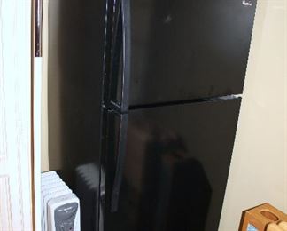 Whirlpool black refrigerator