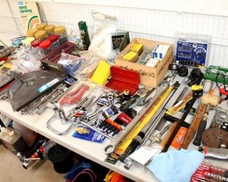 Tools and garage items