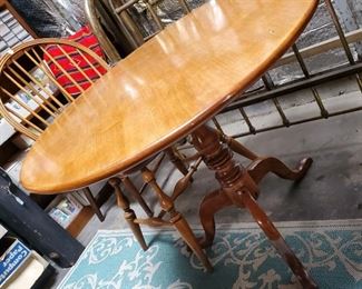 Antique table with cabriolet legs, discounted price now $247.50
***Please note: California sales tax will be charged on all purchases unless you have a valid California resale certificate on file with us.***