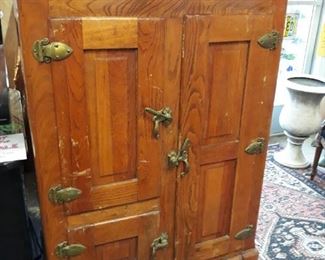 Antique icebox, discounted price now $112.50
***Please note: California sales tax will be charged on all purchases unless you have a valid California resale certificate on file with us.***