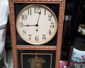 Gilbert wall clock (15” x 35”), discounted price now $112.50
***Please note: California sales tax will be charged on all purchases unless you have a valid California resale certificate on file with us.***