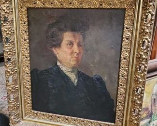 Oil portrait of Victorian woman (28" w x 32.5" h), discounted price now $147.50
***Please note: California sales tax will be charged on all purchases unless you have a valid California resale certificate on file with us.***