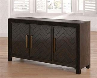 Greyleigh Brown Fincher 60" Wide Sideboard