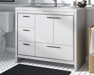 Ivy Bronx Melillo 42" Single Bathroom Vanity