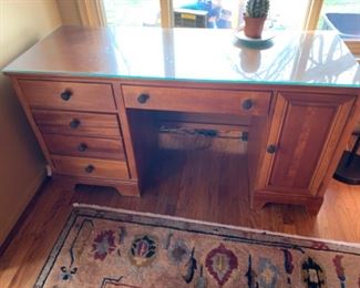 Stanley Furniture desk (58”W x 22”D x 30” T) - $400 or best offer