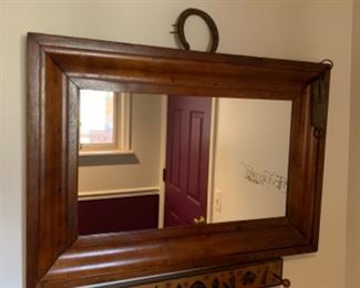 Antique mirror (35”W x 24”T) - $125 or best offer
