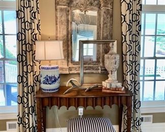 SOLD-    Mahogany Console