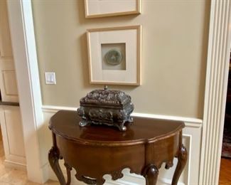 Antique Demi-Lune Table