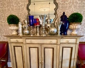 SOLD-              Habersham Painted Console