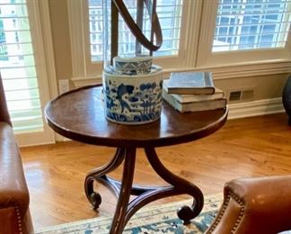 Mahogany Accent Table
