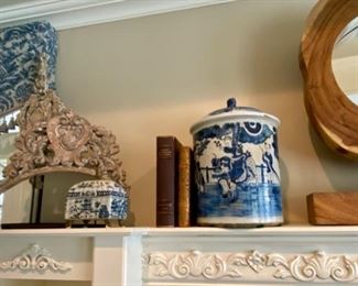 Sold-          Accessories on Mantle