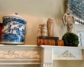 Sold-    Accessories on Mantle