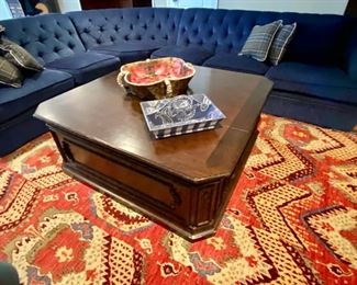 SOLD-     Mahogany Cocktail Table