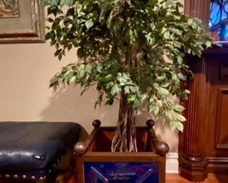 SOLD-       Pierre Deux French Majolica Planter