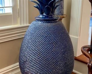 SOLD-    Majolica Pineapple