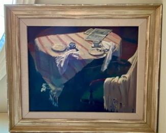 Lea Colie Wight Oil on Canvas Signed