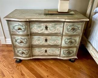 SOLD-        Habersham Painted Chest