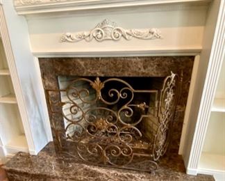 SOLD-        Firescreen