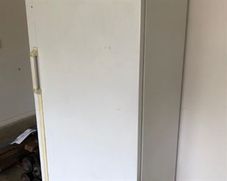 Frigidare Freezer in garage area- 21  cu feet.