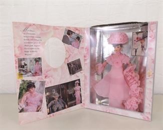 My Fair Lady Barbie with Audrey Hepburn as Eliza Doolittle
