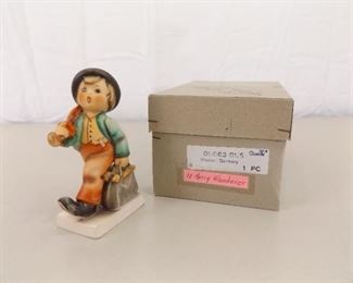 Vintage Hummel "Merry Wanderer" TMK5 Figurine in Original Box
