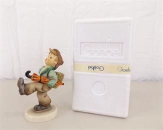 Vintage Hummel "Globe Trotter" TMK5 Figurine in Original Box

