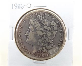 1886-O Morgan Silver Dollar
