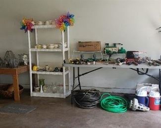 garage, tools, lawn items