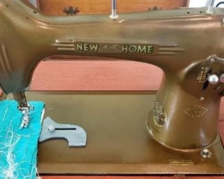 New Home sewing machine, works