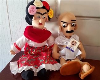 $10 each - Frieda and Ghandi
