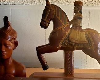 $30 each - Wood Carving Sculptures